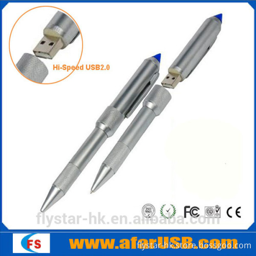 2015 Free samples! metal pen usb,laser pen usb disk 2GB/4GB/8GB usb pen drive